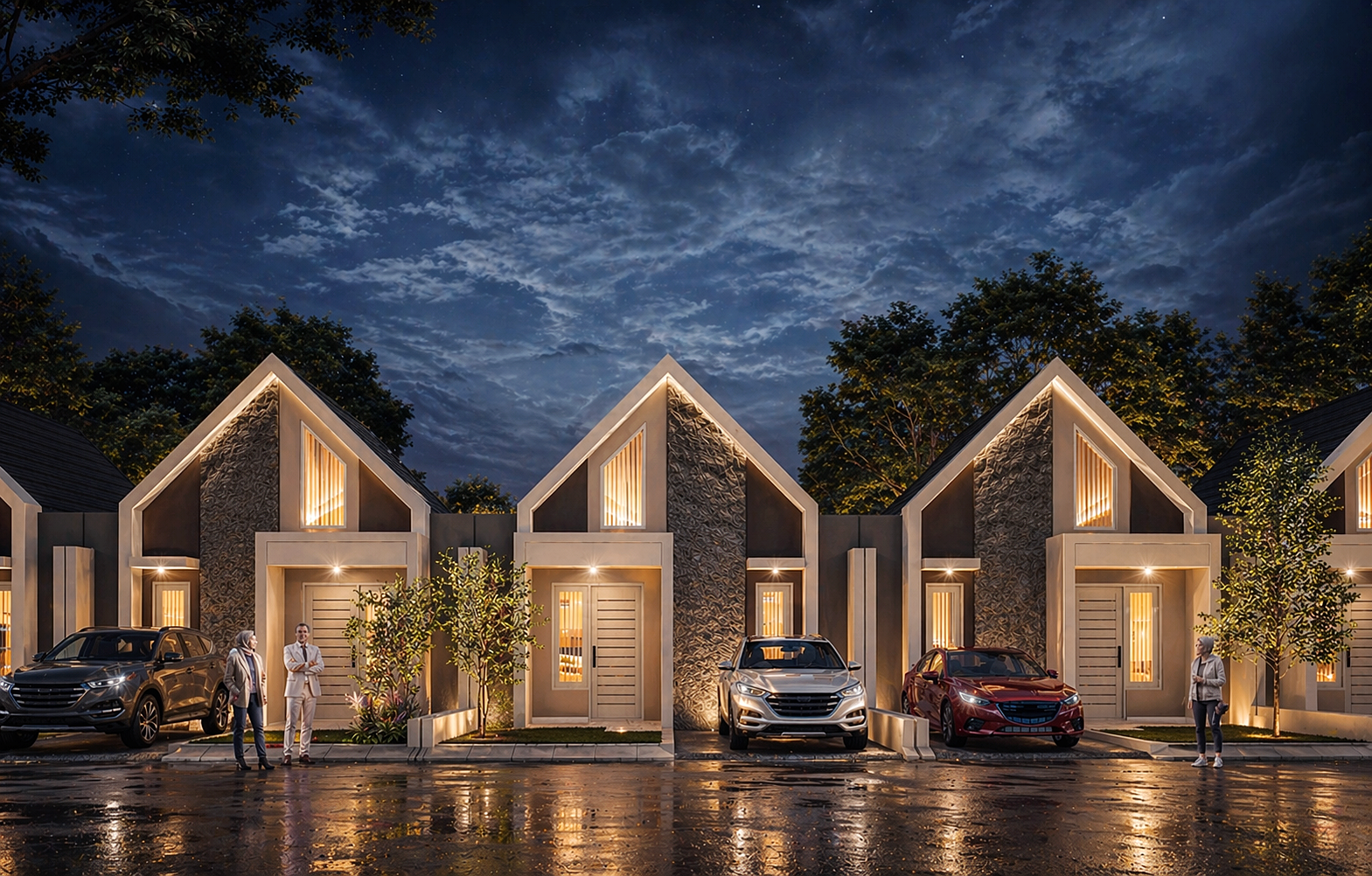 Taman bermain anak di cluster